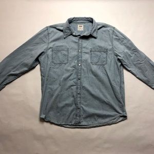 Levis Denim Button Down Size XXL